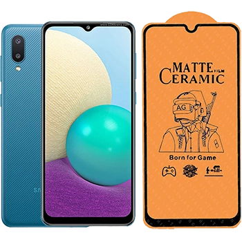 محافظ صفحه نمایش سرامیکی مات مناسب برای سامسونگ Galaxy A02/A۰۲s